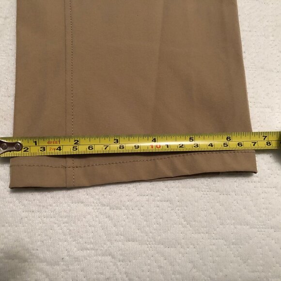 Mountain Khakis Trail Pants Women's 6 Stretch Cargo Classic Slim Fit Tan - Picture 8 of 9